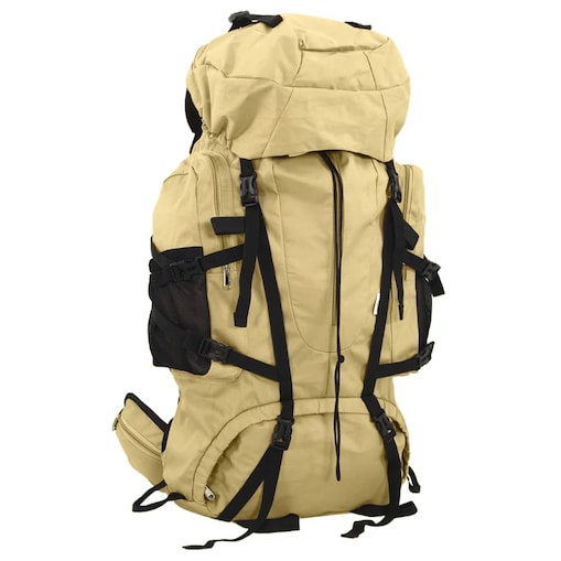 vidaXL Plecak turystyczny, khaki, 100 L, tkanina Oxford