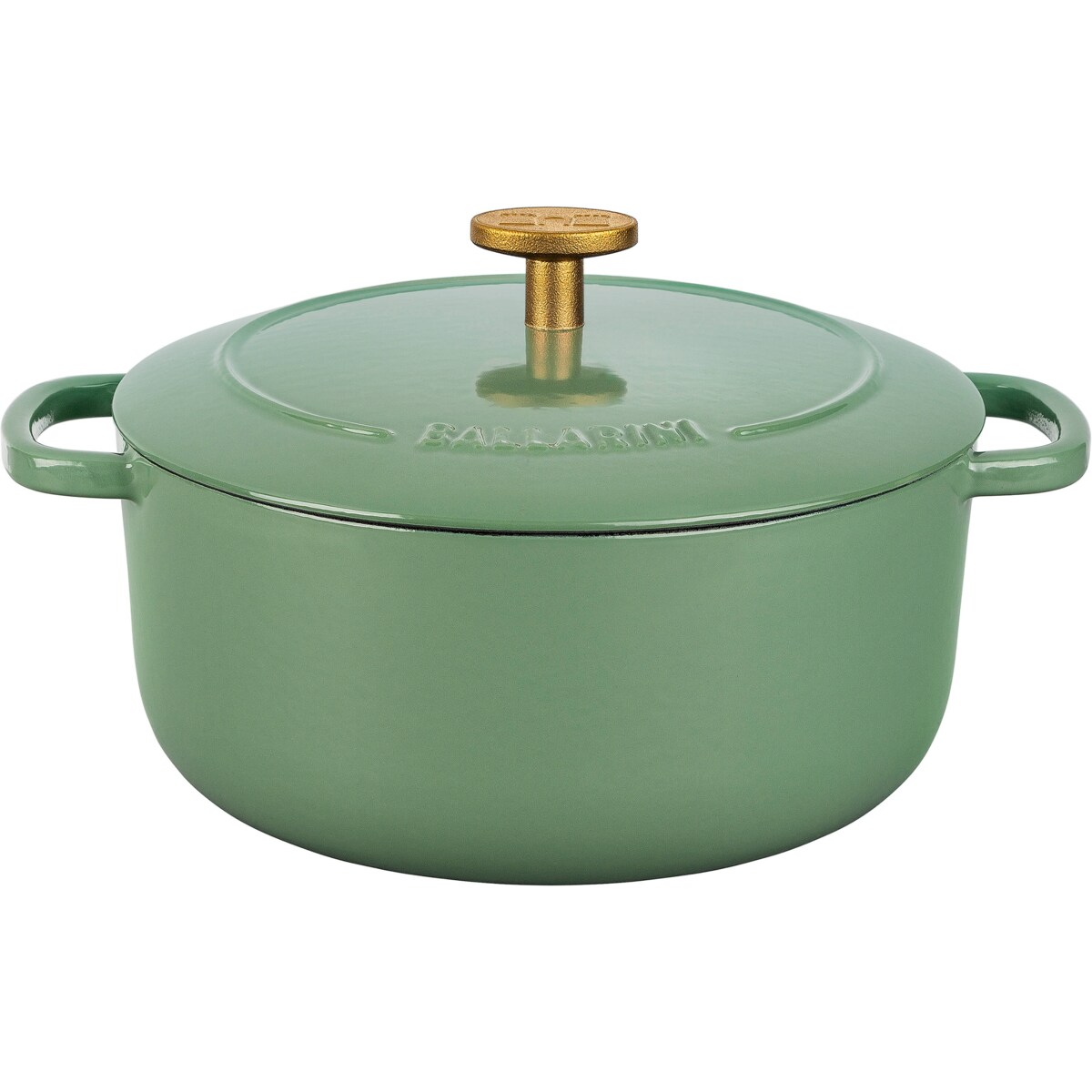 Garnek żeliwny okrągły Ballarini Bellamonte - 7 ltr, Zielony