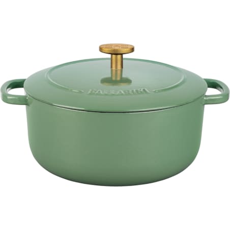 Garnek żeliwny okrągły Ballarini Bellamonte - 7 ltr, Zielony