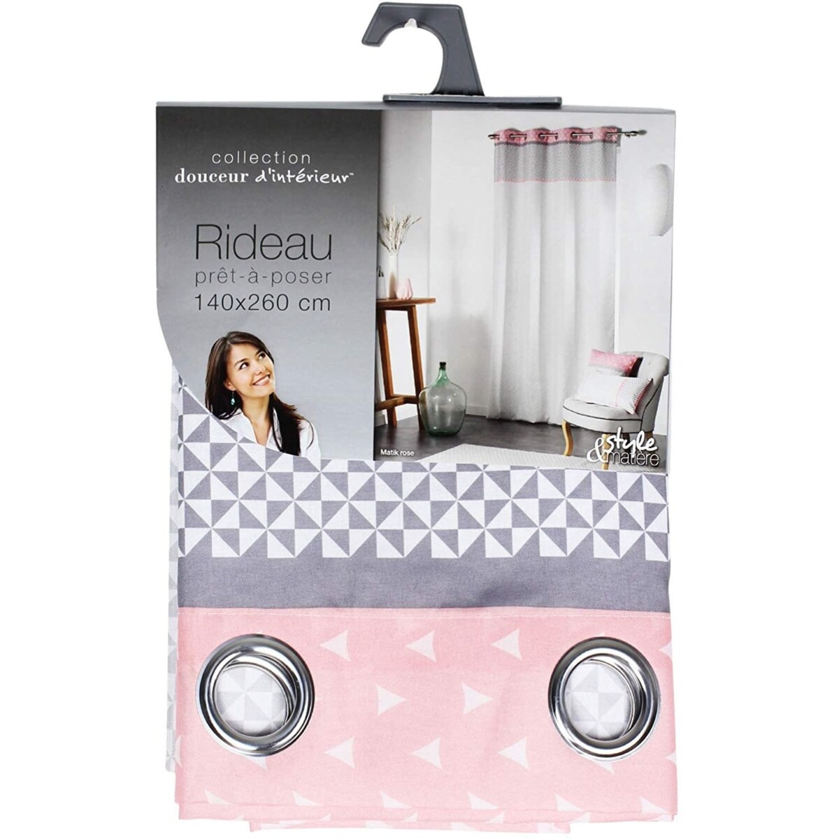 Zasłona okienna MATIK, 140 x 260 cm