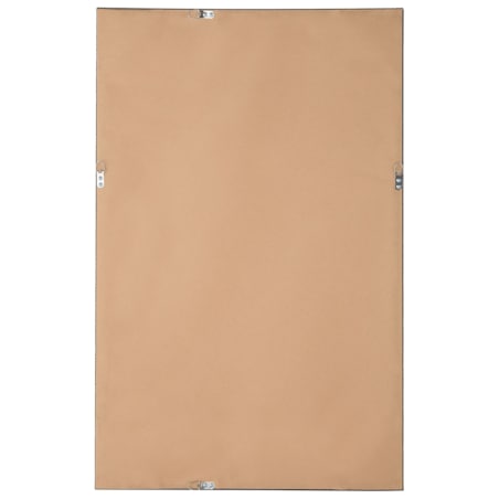Lustro ścienne 60 x 91 cm szare NEVEZ