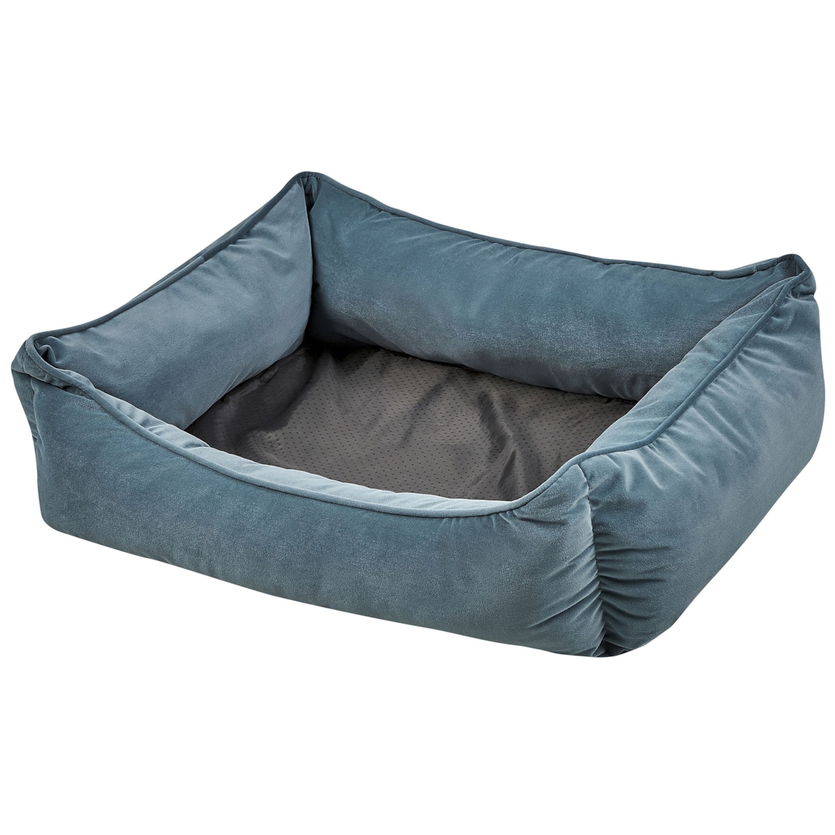 Legowisko IZMIR Welur Niebieski