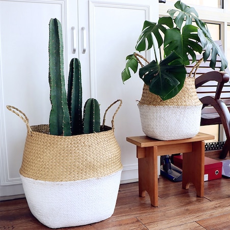 Kosz Naturalny Pleciony 381181B