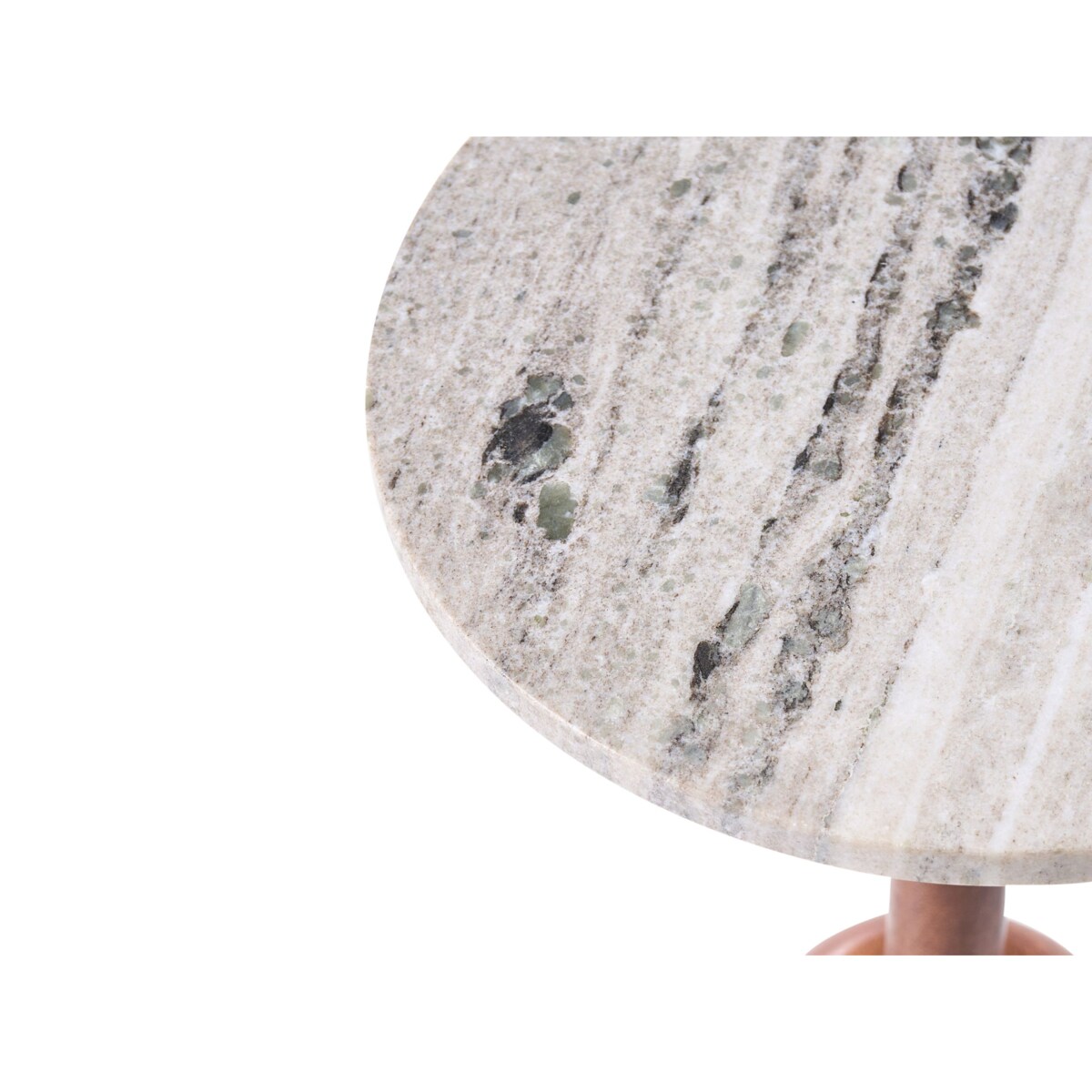 Stolik pomocniczy HARTWELL Drewno mango Brązowy