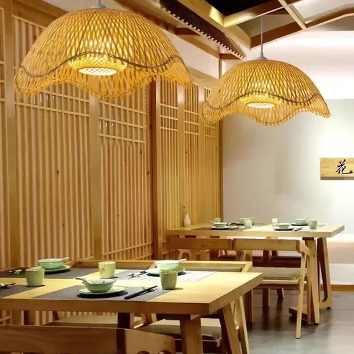 Lampa wisząca pleciona Boho APP1633-1CP