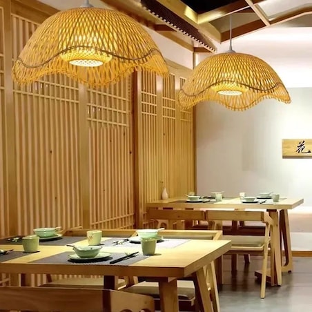 Lampa wisząca pleciona Boho APP1633-1CP