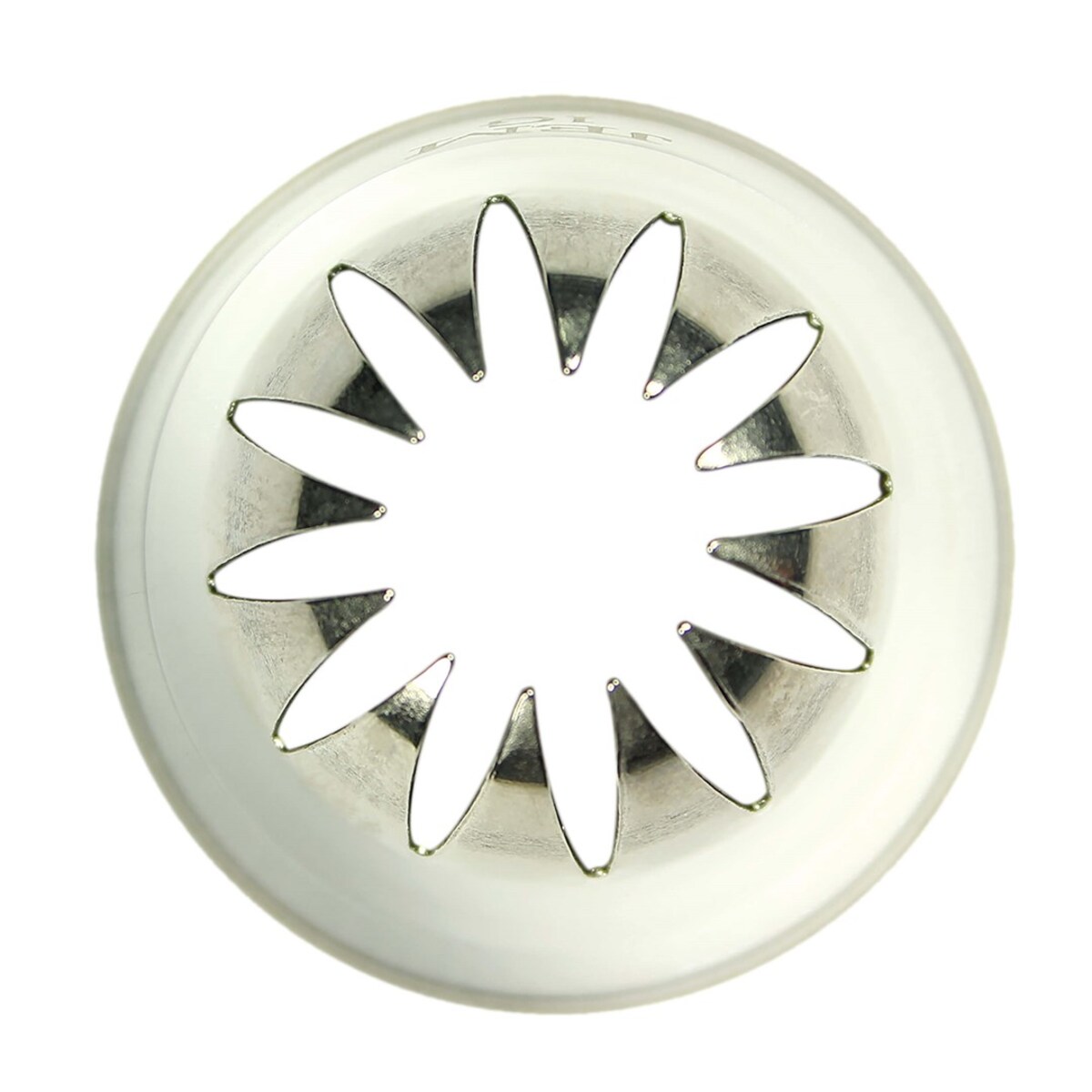 PME Stalowa końcówka dekoracyjna kwiat 1G