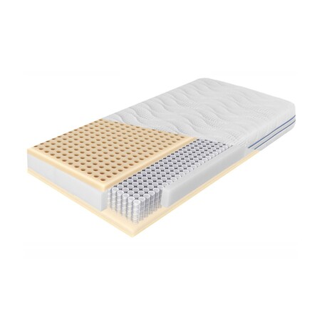 Materac Multi Zdrowie+ LX Sanitizer, 90 x 200 cm, Relaks FEY