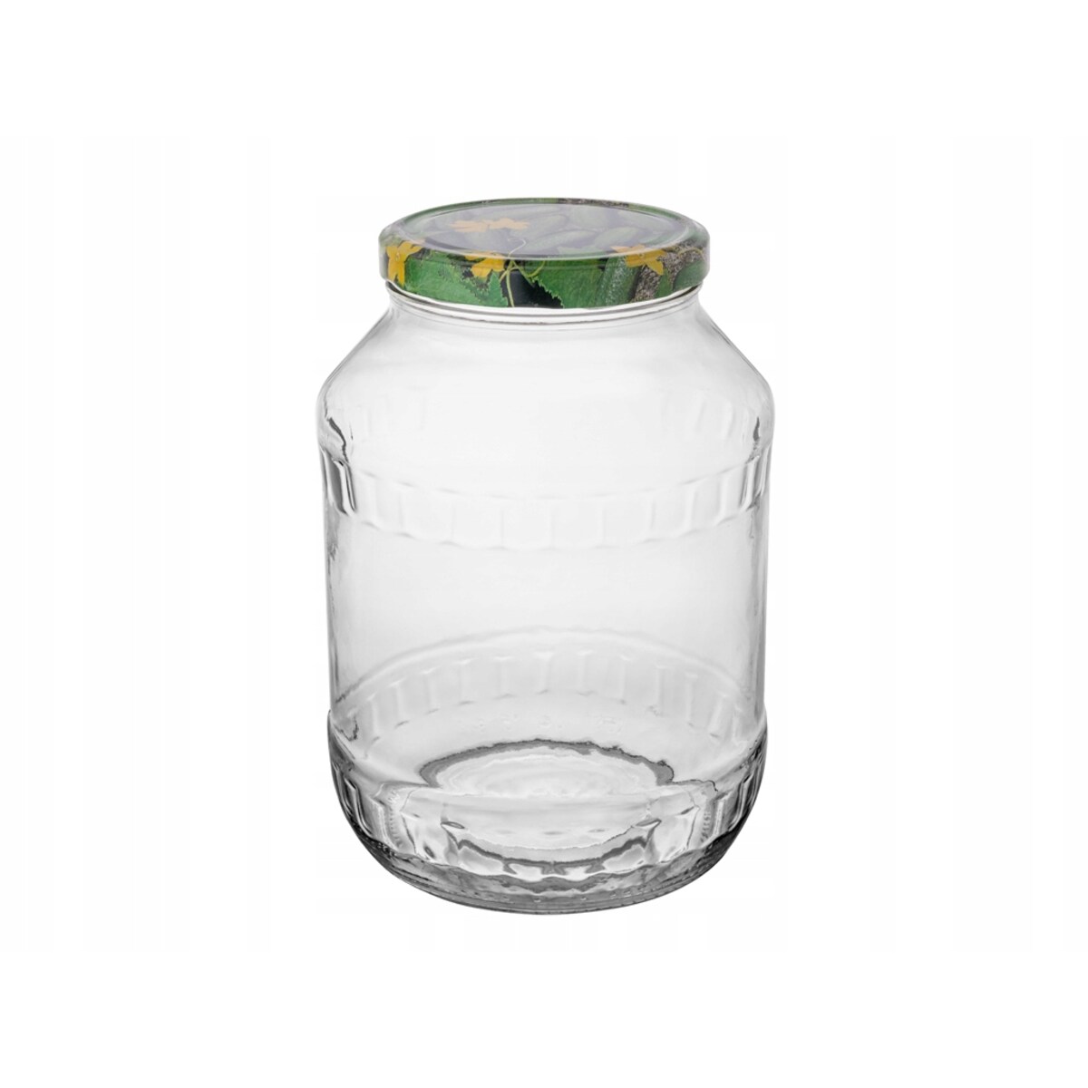 SŁOIK Z NAKRĘTKĄ 2,65 L na weki przetwory ogórki kapustę zakręcany szklany