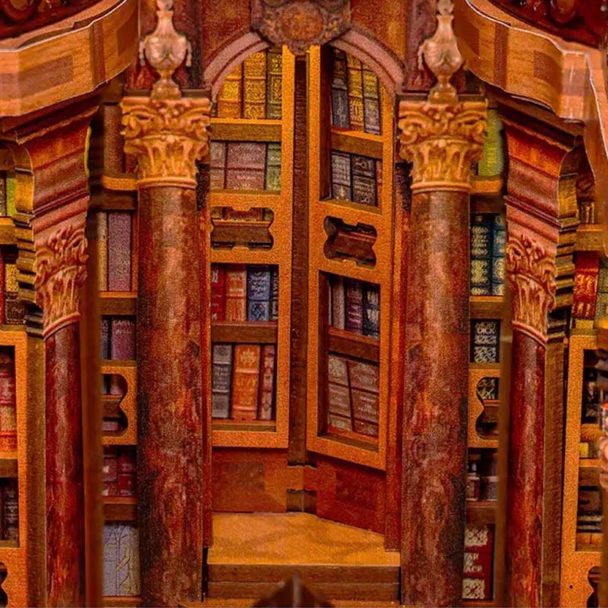 Miniaturowy domek Book Nook - Księgi Zakonu Feniksa