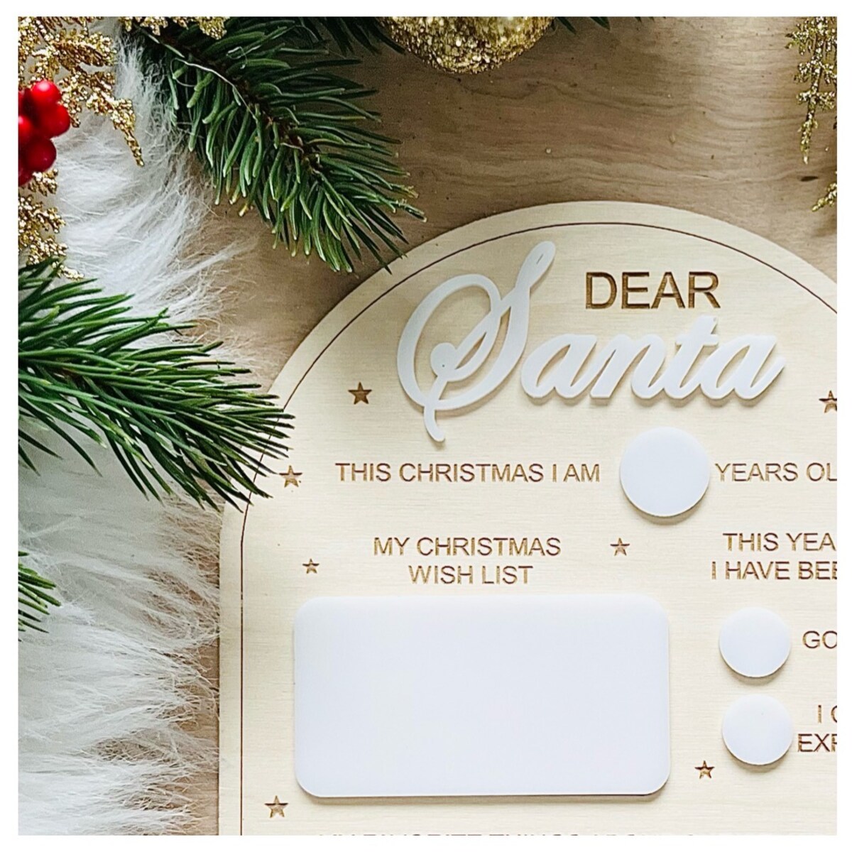 Tabliczka LIST DO ŚW. MIKOŁAJA