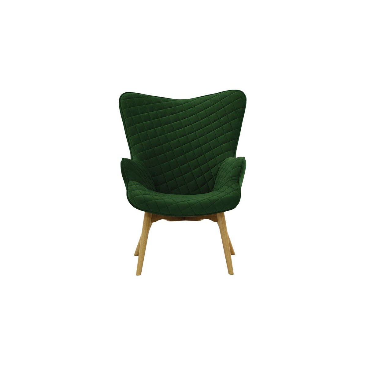 Fotel uszak z przeszyciami Ducon Velvet-Velluto 10