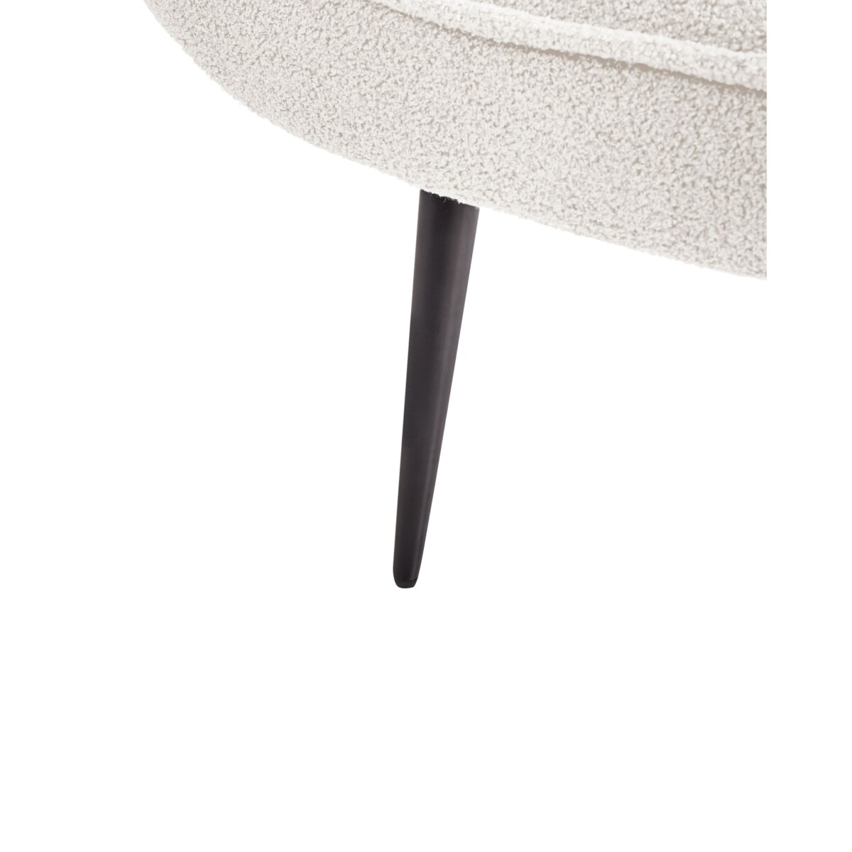 Fotel ALVESTA Boucle Biały