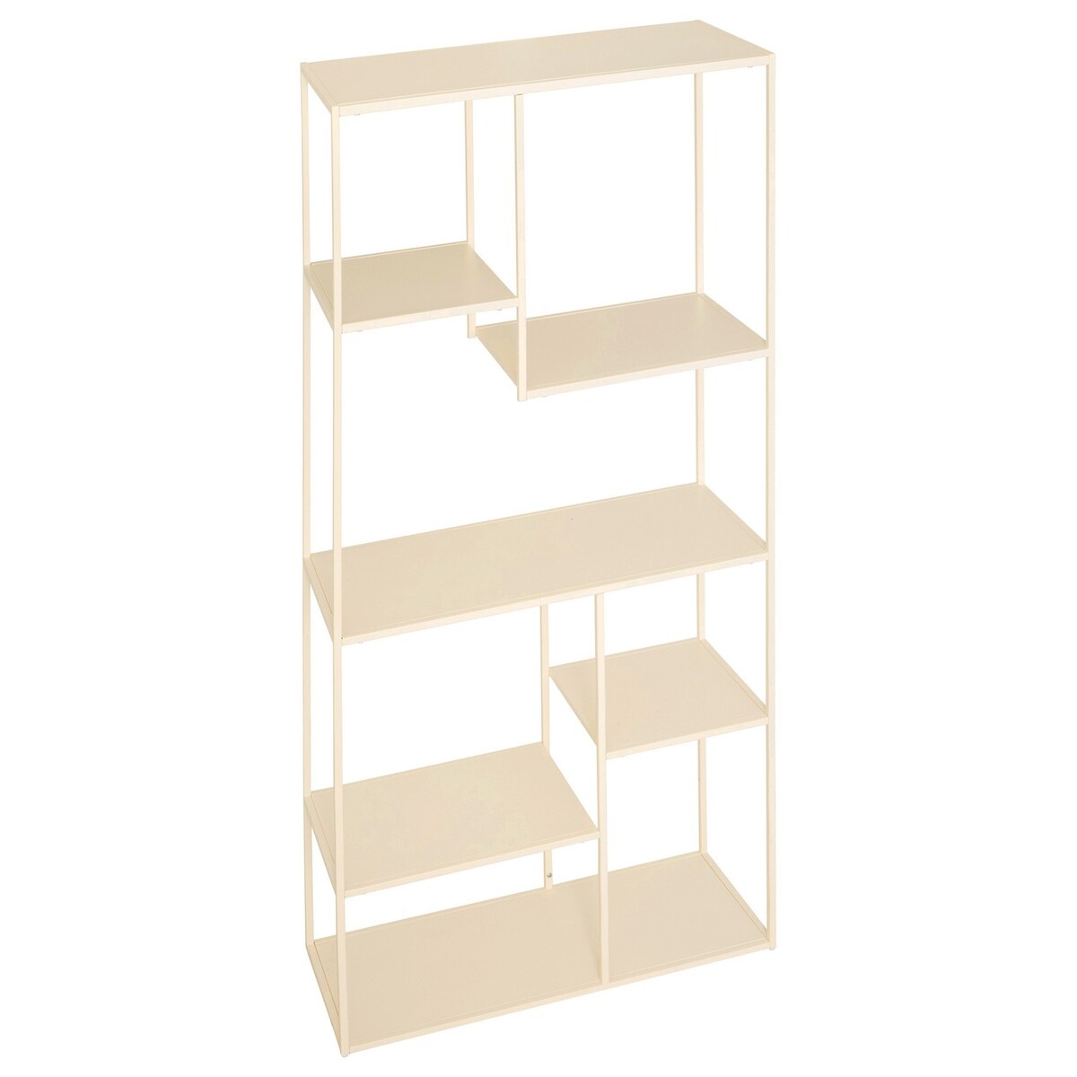 Regał metalowy 180x90x35 cm RACK 6 poziomów, beżowy