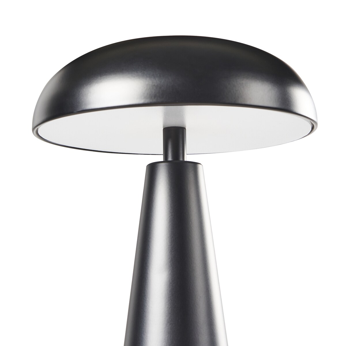 Bezprzewodowa lampa stołowa LED BOCONO Ze ściemniaczem Metal Czarny