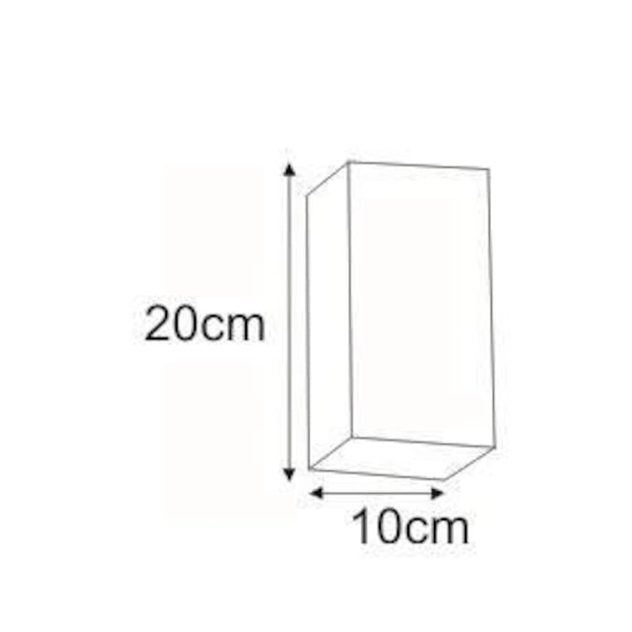 LAMPA sufitowa K-4254 Kaja prostokątna OPRAWA downlight metalowy czarny