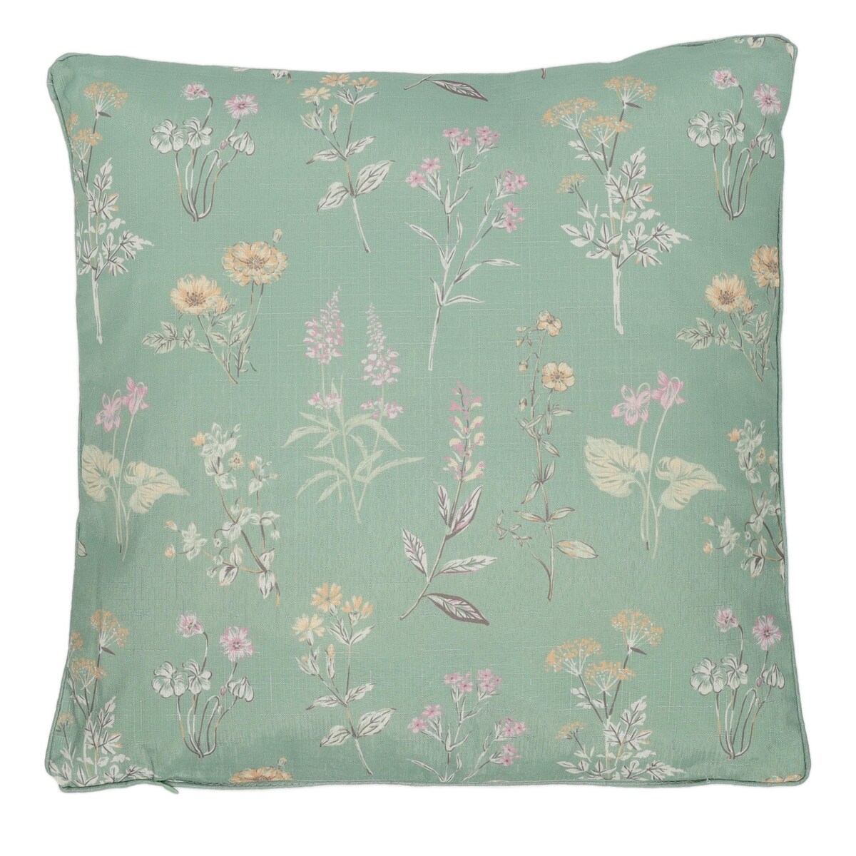 Poduszka dekoracyjna w kwiatowy wzór, 45 x 45 cm