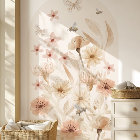 Naklejka na ścianę łuk Łąka L