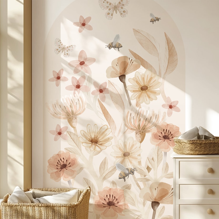 Naklejka na ścianę łuk Łąka L