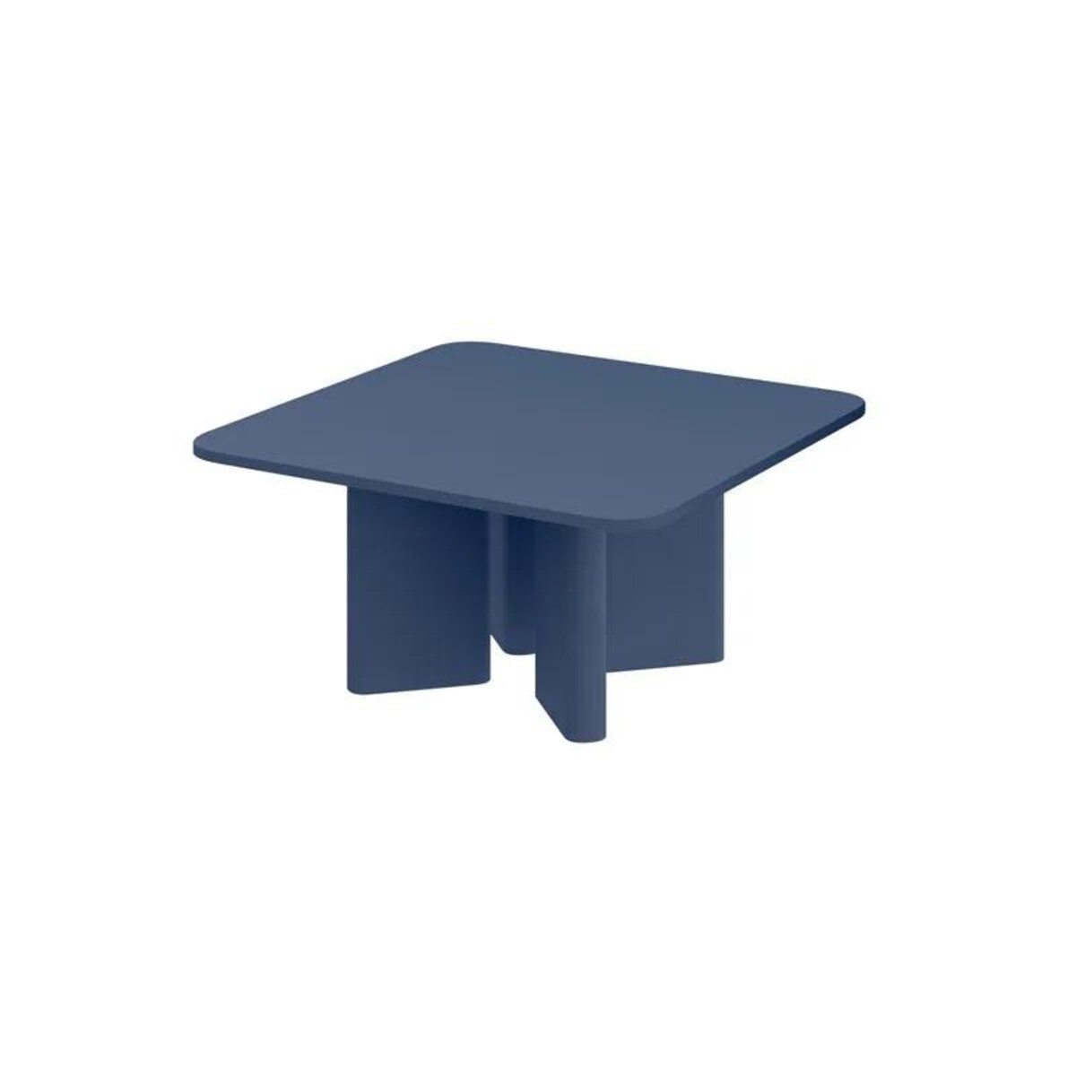 Stolik kawowy DIVERSO 80x80 granatowy