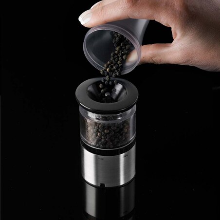 Zestaw młynków elektrycznych do soli i pieprzu Elis Sense Duo, 14 cm, Peugeot