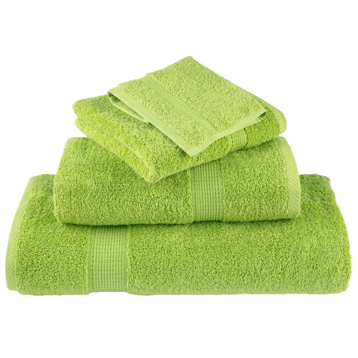 vidaXL Ręczniki premium SOLUND, 2 szt., 100x150 cm, 600 g/cm²