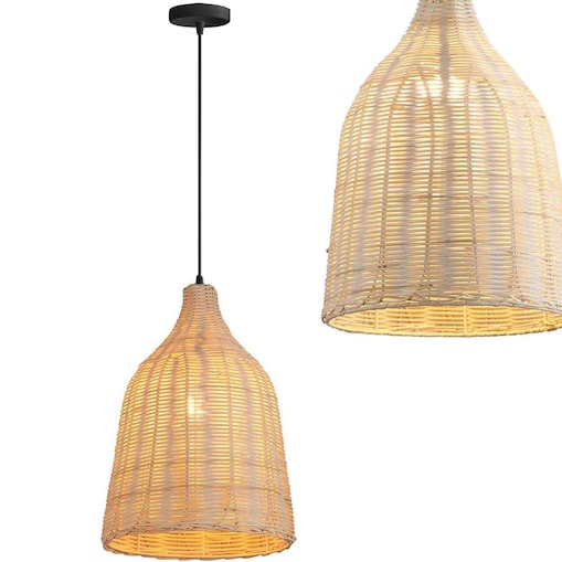 Lampa wisząca pleciona Boho Natural APP1546-1CP
