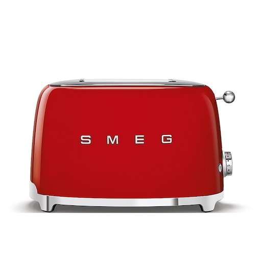 Toster na 2 kromki czerwony 50's Style, SMEG