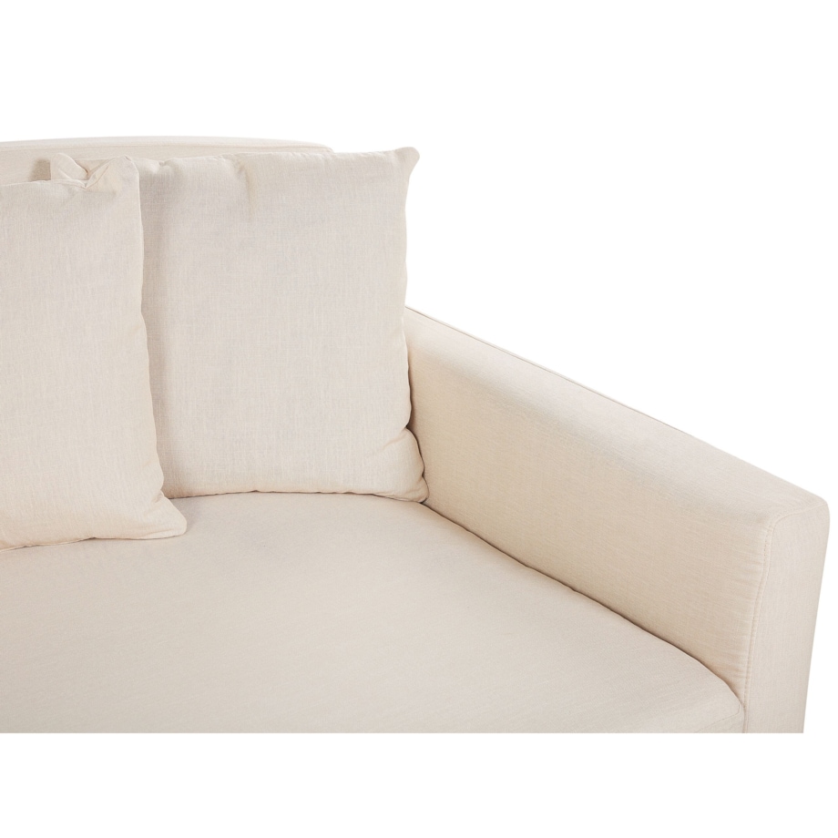 Pokrowiec na sofę 3-osobową beżowy GILJA