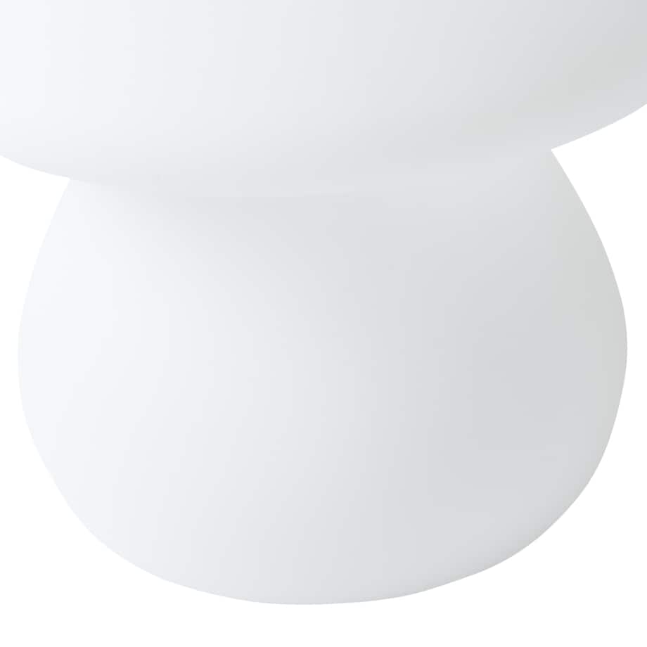 Lampa ogrodowa stołowa LED TUIRA Z pilotem Biały