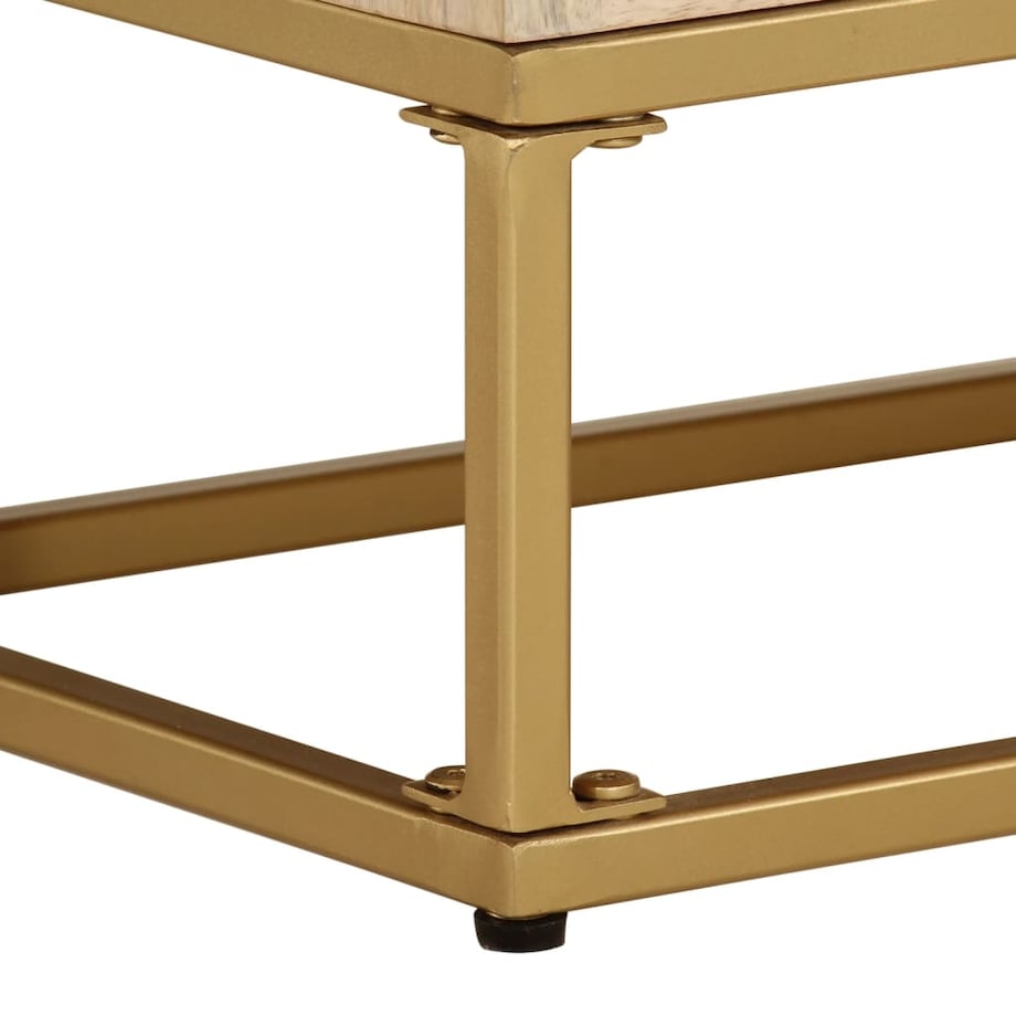 vidaXL Szafka, 55x30x76 cm, lite drewno mango i żelazo