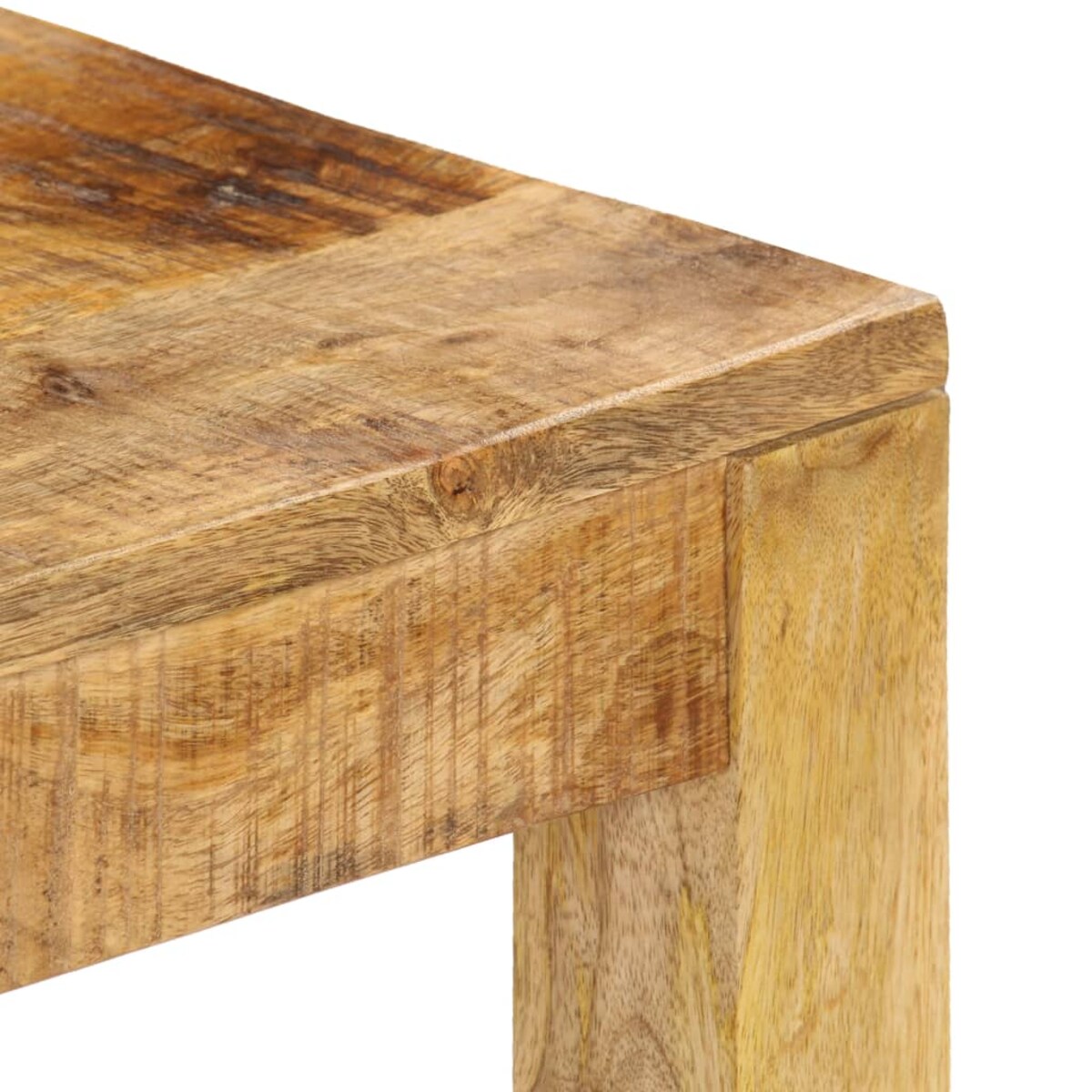 vidaXL Stolik kawowy z litego drewna mango, 80 x 80 x 40 cm