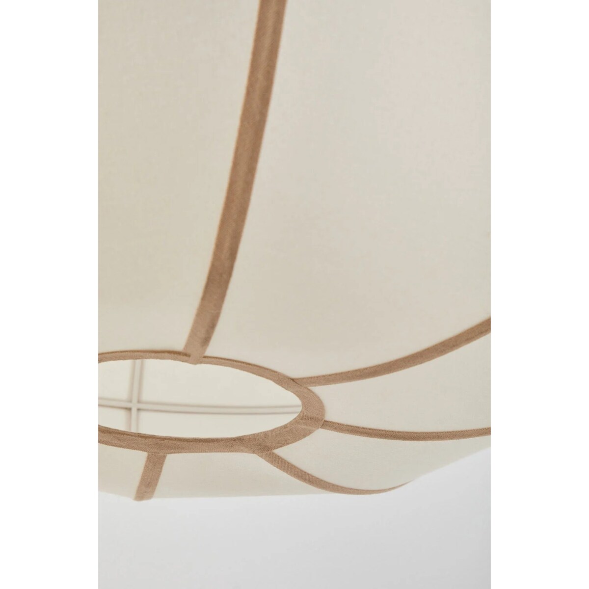 Komplet 2 lamp wiszących kremowo-beżowych Patraix