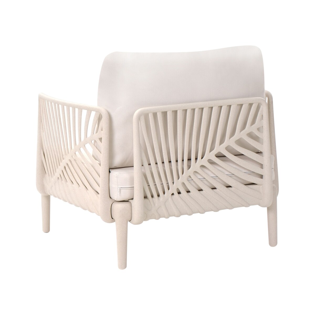 Fotel ogrodowy SATURNIA Jasnobeżowy