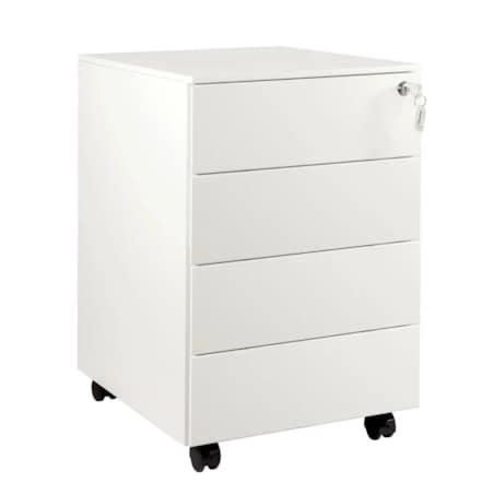 Kontenerek biurowy XD-040-4 biały