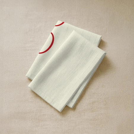 Serwetki świąteczne - HO HO HO - czerwone (2szt.)