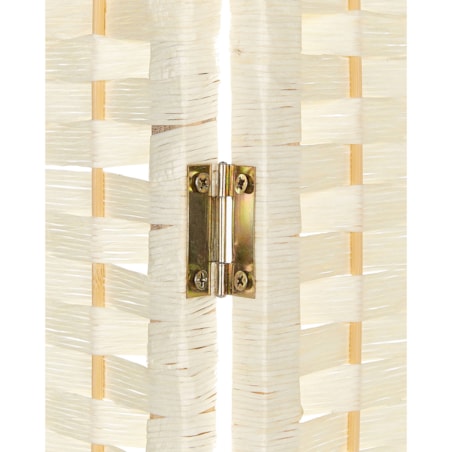 4-panelowy parawan pokojowy LAPPAGO Jasnobeżowy 163 cm 170 cm