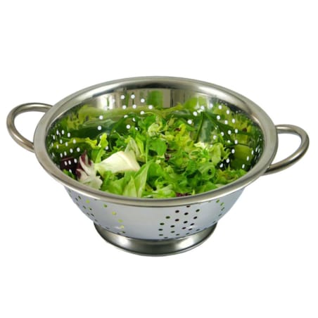 Stalowy durszlak 24cm z uchwytami KINGHOFF