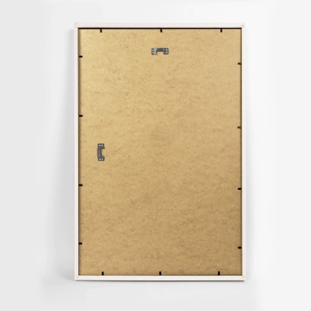 Biała ramka na zdjęcia 40x60 cm wisząca poziom pion rama MDF z plexi klasyczna ramka