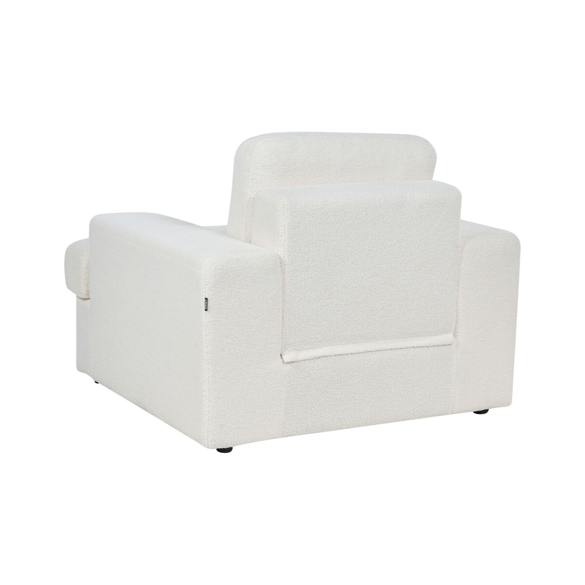 Zestaw 2 foteli boucle biały ALLA