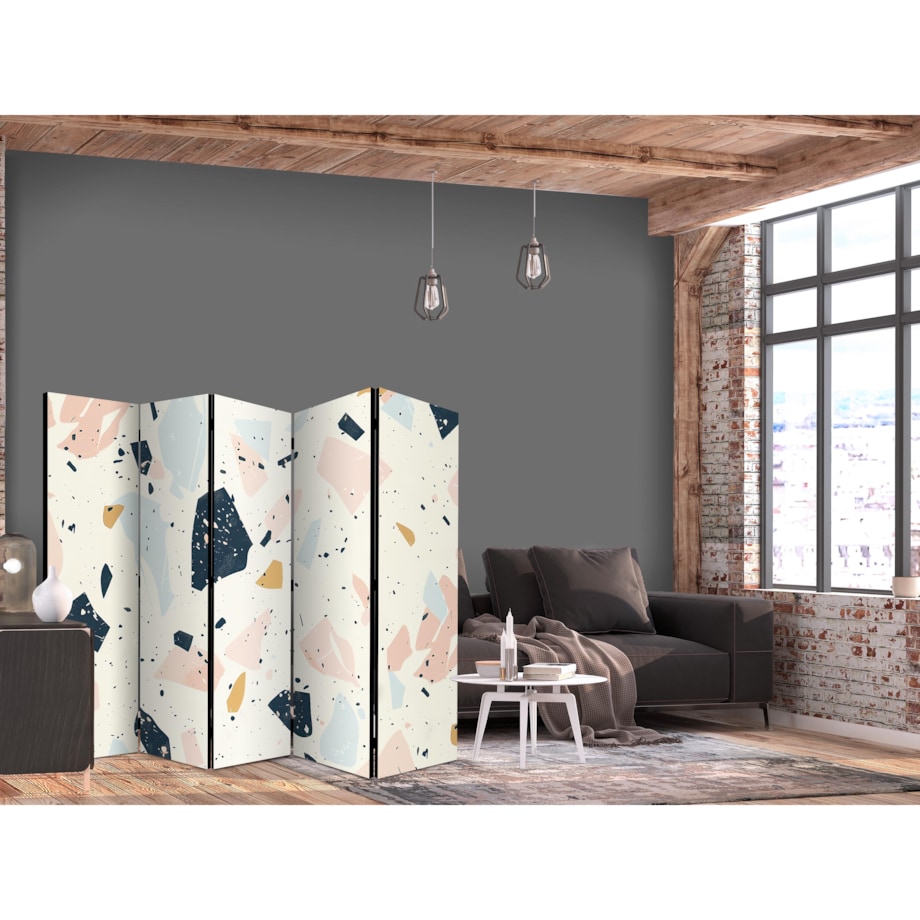 Parawan Akustyczny Lastriko W Stonowanych Kolorach 225x172cm