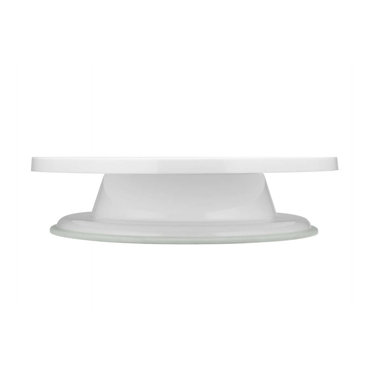 Patera obrotowa do tortów CIASTO DEKOROWANIE 27,5cm białe tworzywo koło