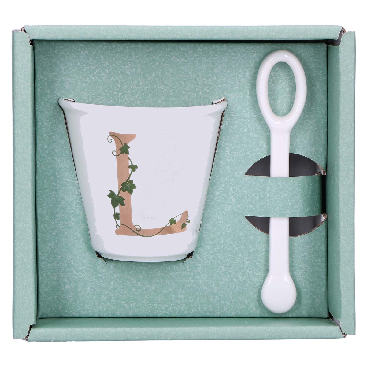 Filiżanka z łyżeczką Unico - 75 ml, L