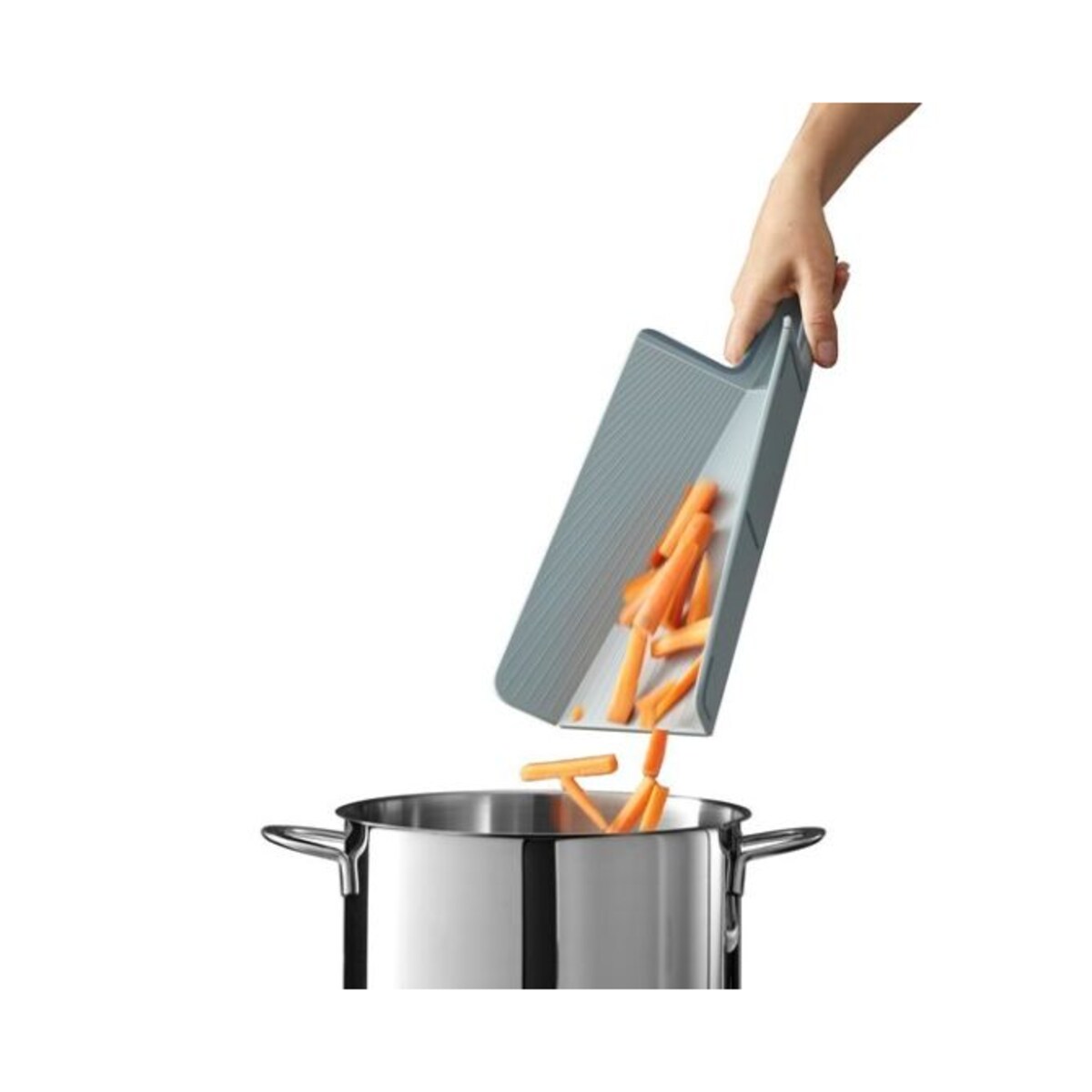 Deska do krojenia (szara) Chop2Pot Large Joseph Joseph