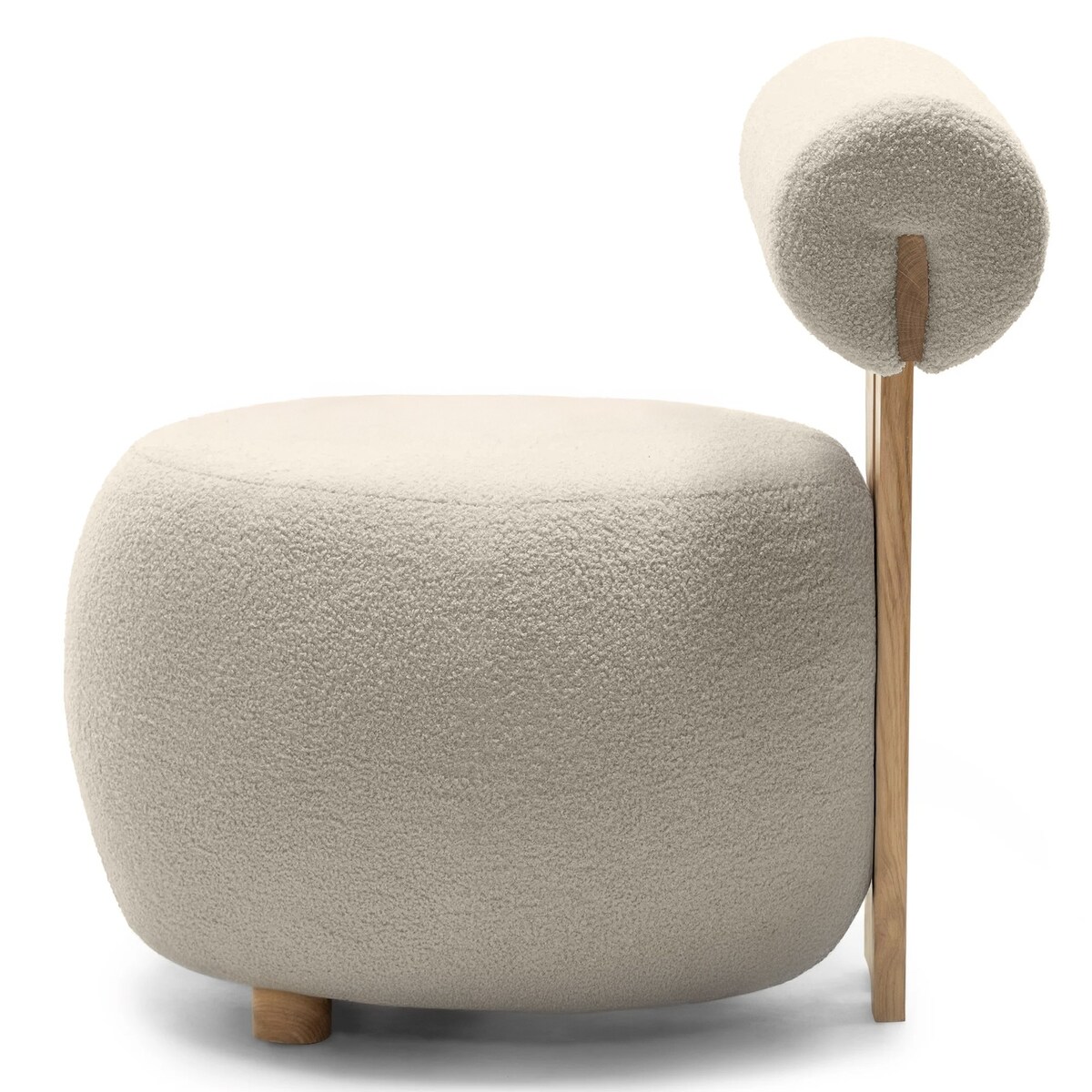 Fotel tapicerowany HANNI - III beżowy 70x63x71 cm