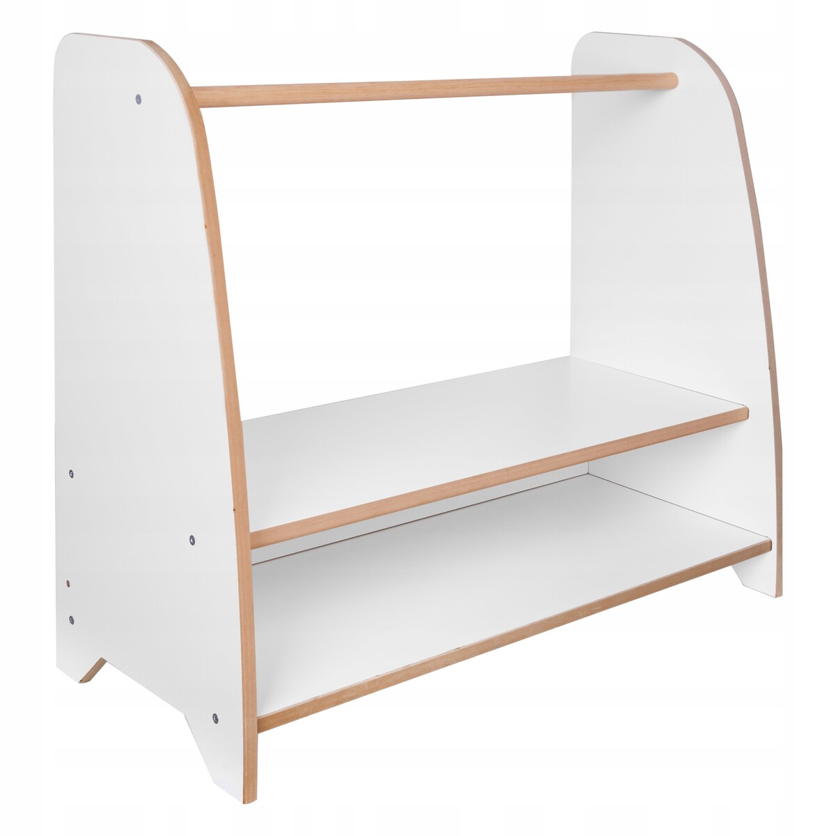 Szafa Garderoba Montessori dla Dzieci CERTYFIKOWANA Drewniana L Zestaw 9el