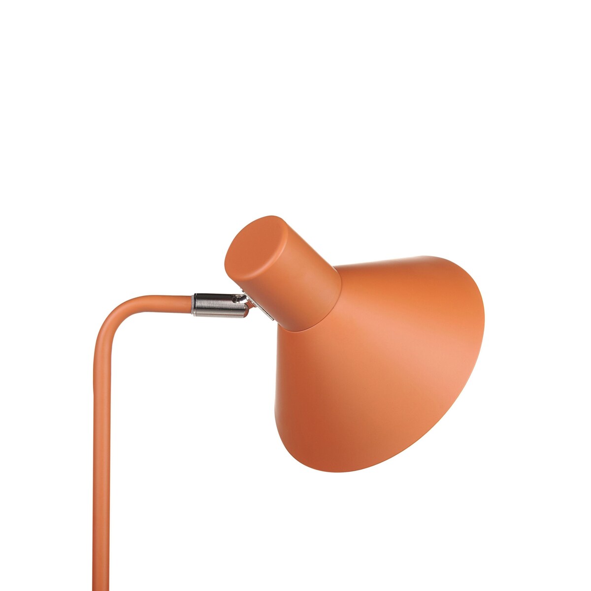 Lampa podłogowa regulowana metalowa pomarańczowa RIMAVA