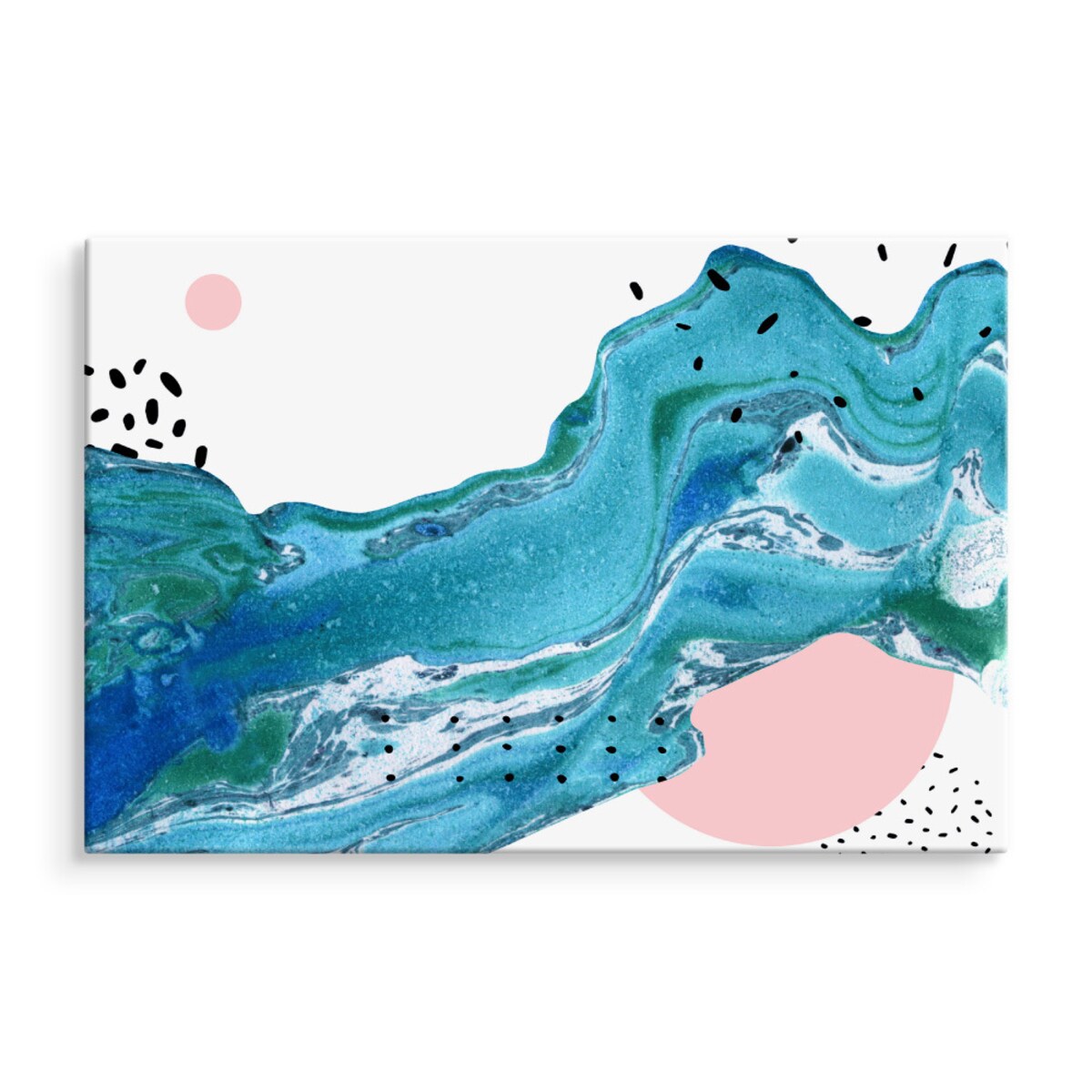 Obraz Abstrakcyjne Fale 70x50cm