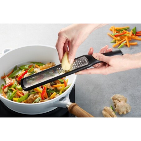 Tarka z pojemnikiem, zestaw z 2 tarczami z grubymi i drobnymi oczkami