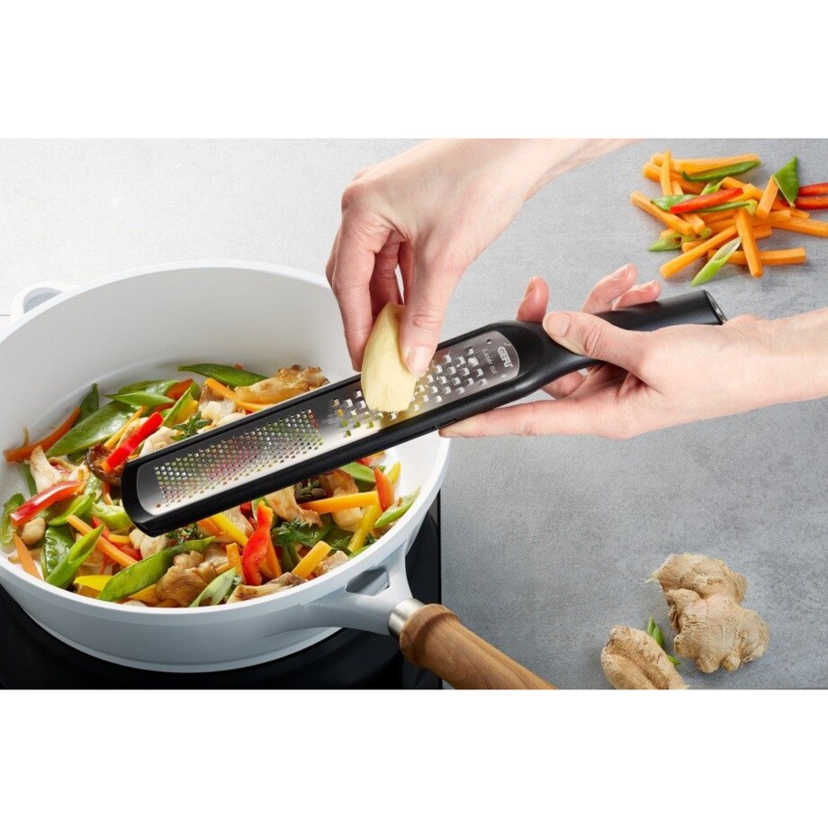 Tarka z pojemnikiem, zestaw z 2 tarczami z grubymi i drobnymi oczkami